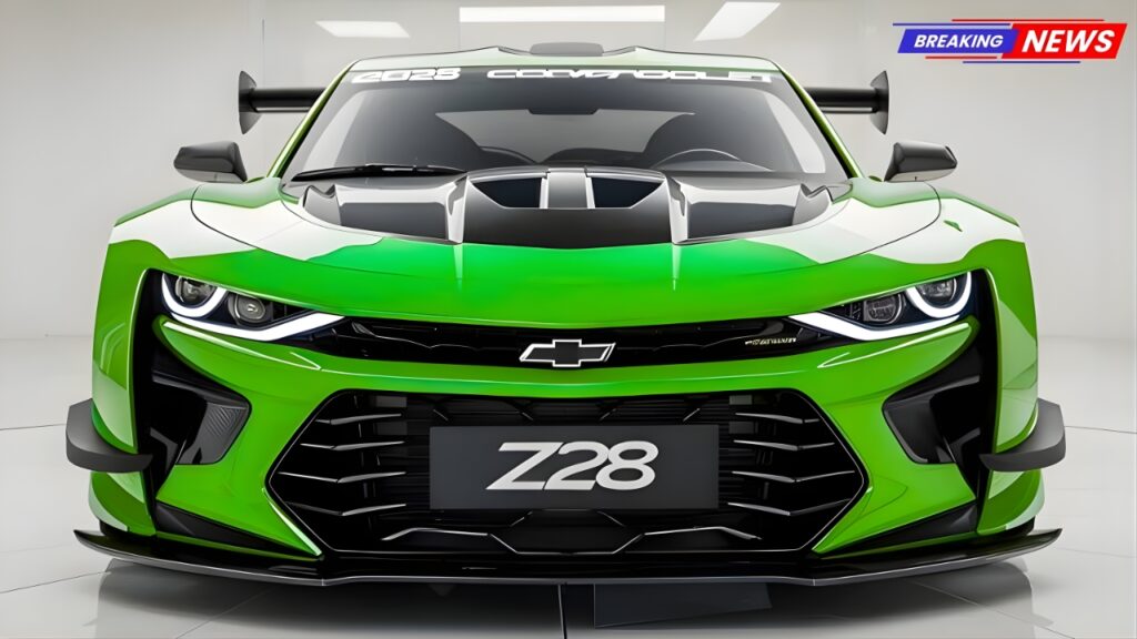 2026 Camaro Z28 Unveiled : Chevrolet’s 670HP V8 Muscle Monster With Aggressive New Design