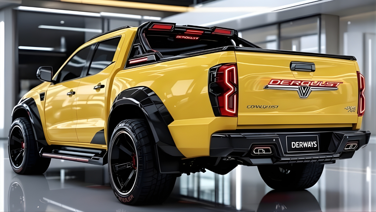 2026 Derways Pickup Unveiled – Tough New Design, High Power Performance & Advanced Off-Road Capability