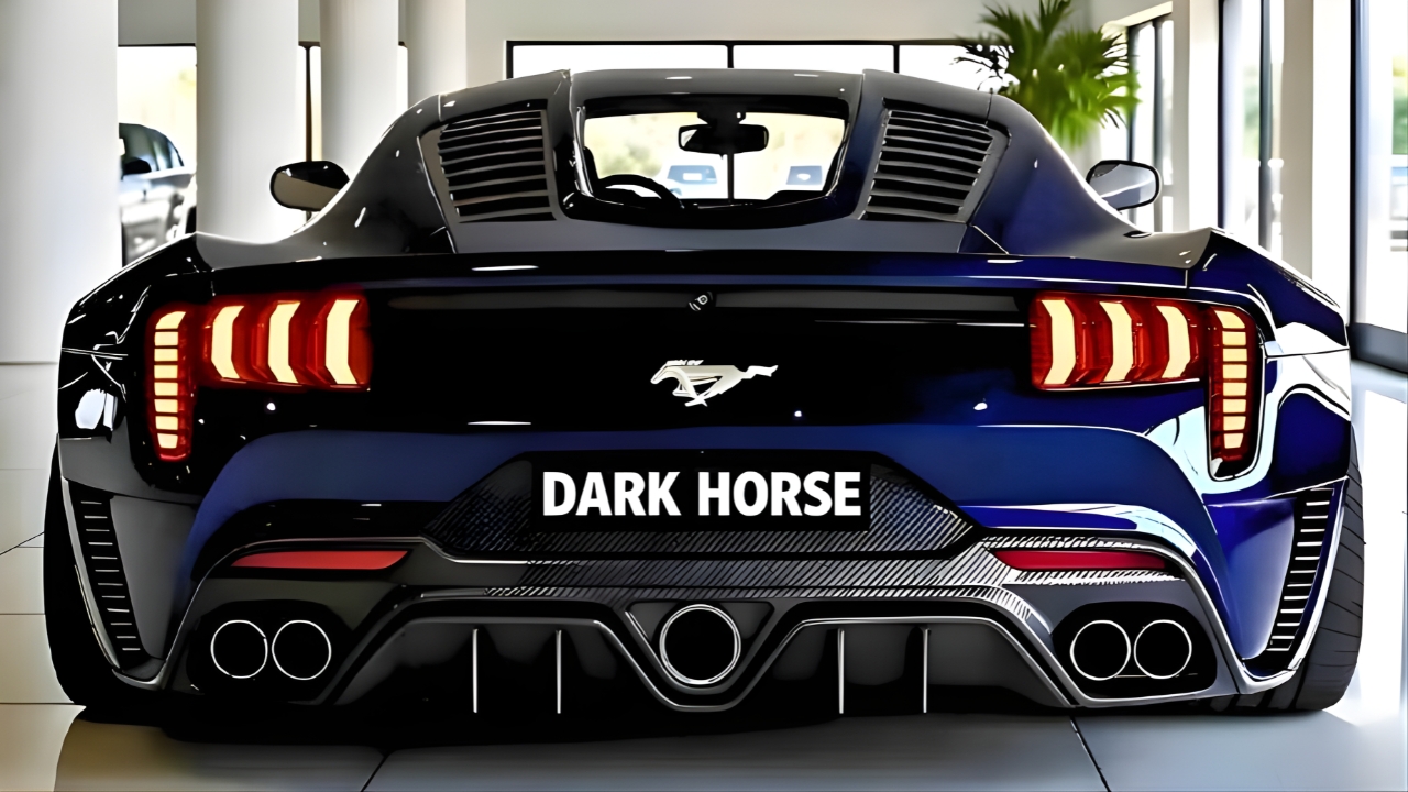 2026 Ford Mustang Dark Horse Unleashed : High Performance Muscle Car With Cutting Edge Tech