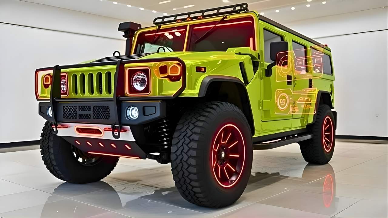 2026 Hummer H1 Luxury Motorhome Unveiled: Extreme Off-Road Power Meets High-End RV Comfort