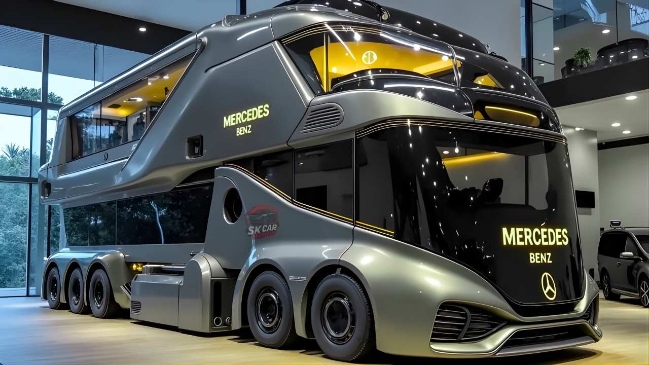 2026 Mercedes Benz Luxury Motorhome Unveiled: Ultimate Comfort, Premium Design, and Smart Travel Features
