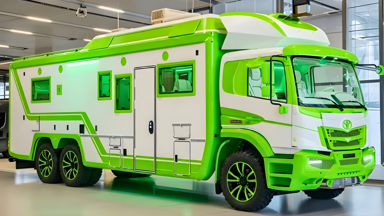 2026 Toyota Sprinter 6×6 Armored Camper Unveiled : Military-Grade Off-Road Beast with Full Specs