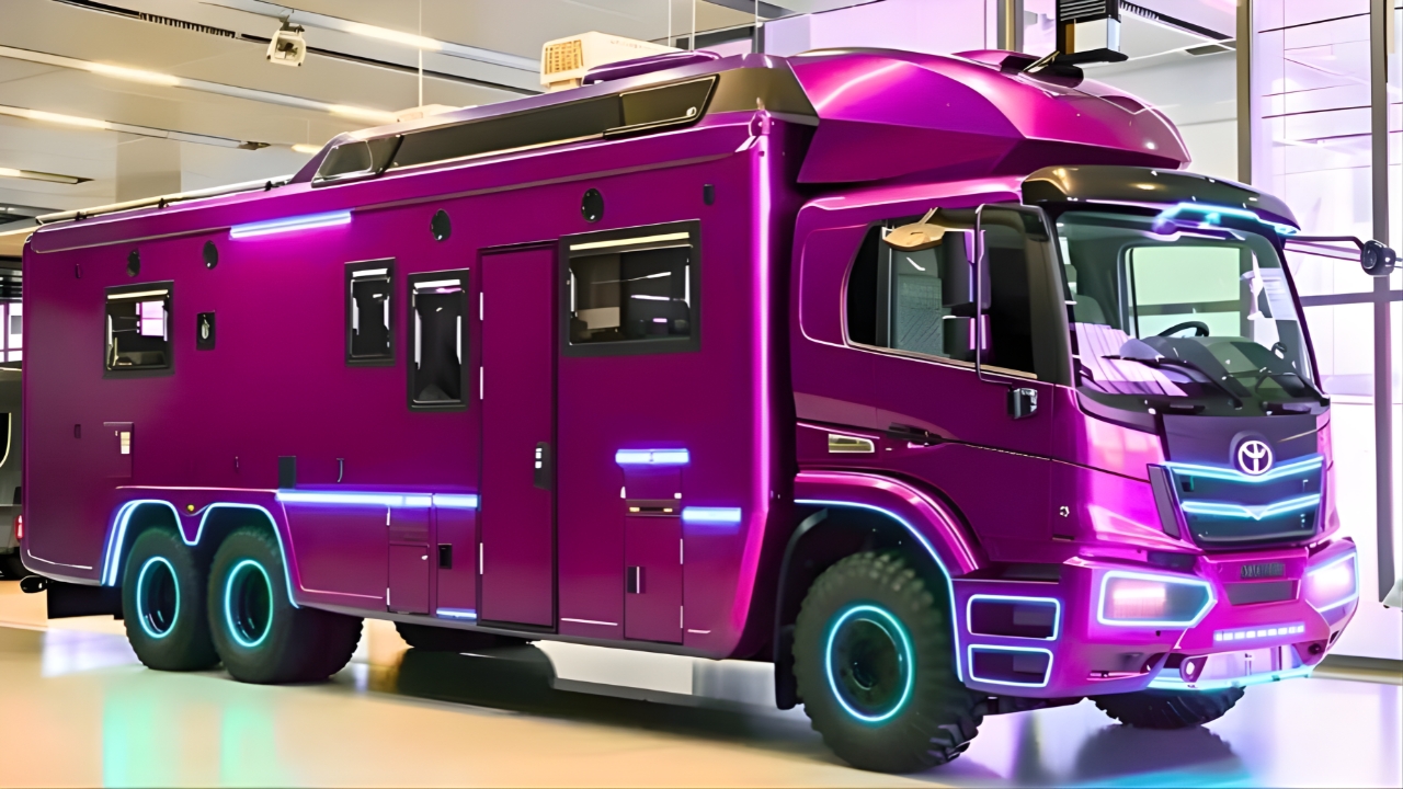 2026 Toyota Sprinter 6×6 Armored Camper Unveiled – Ultimate Luxury Off Road Motorhome for Extreme Adventures