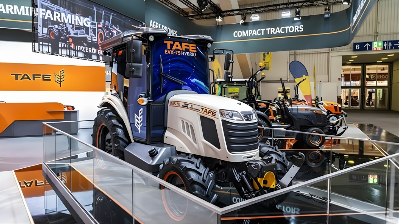 TAFE Electric-Hybrid Tractor 2025 Unveiled – Next Gen Farming Tech Sets a New Global Benchmark